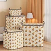 New Large Capacity Clothes Storage Bags Closet Organizers Storage Bins Foldable Storage Toy Containers Box Dust-Proof Moving Bag 4
