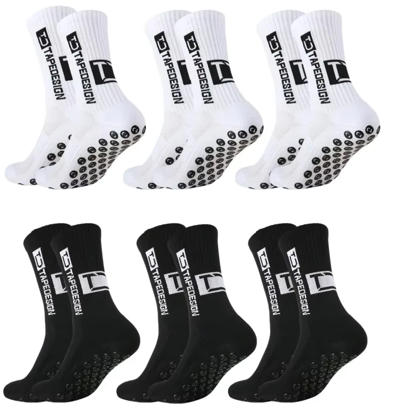 1/4/6 pairs of Children's and Women's non slip socks 4