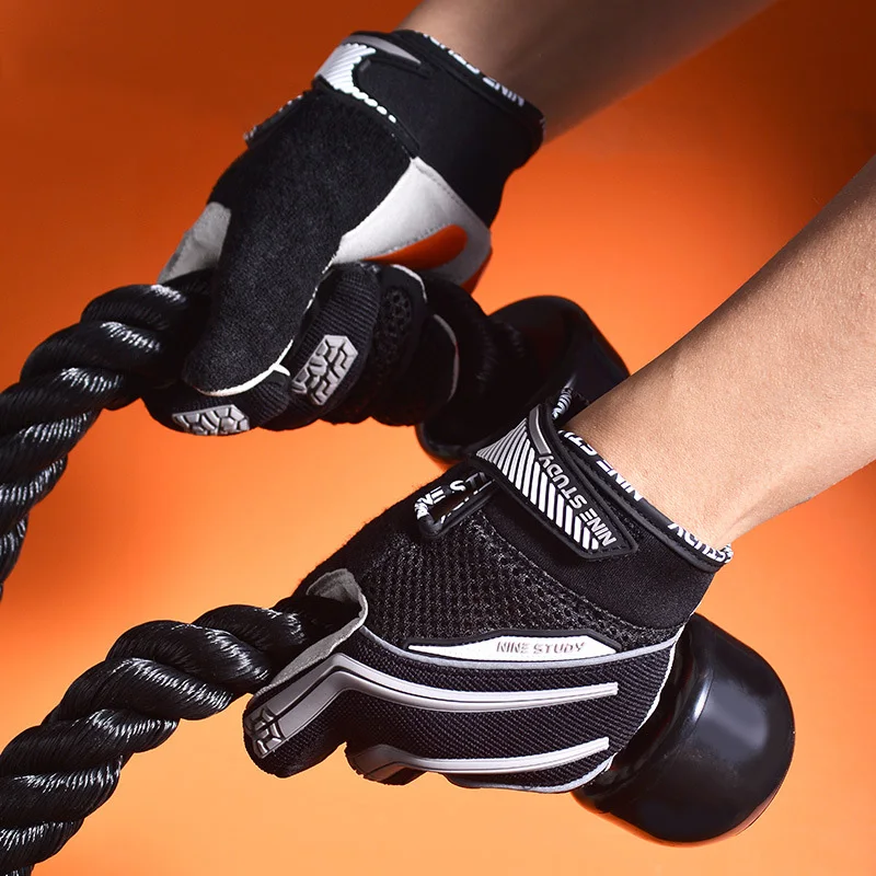 

Sports Fitness Gloves Full Finger Non-slip Special Extreme Outdoor Breathable Comfortable Speed Cyclist Exercise Wrist Protector