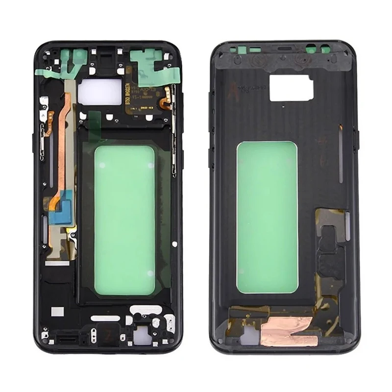 

For Samsung Galaxy S8 Plus G955 G955F G955FD G955V G955S Phone Housing Chassis LCD Plate New Middle Frame With Adhesive