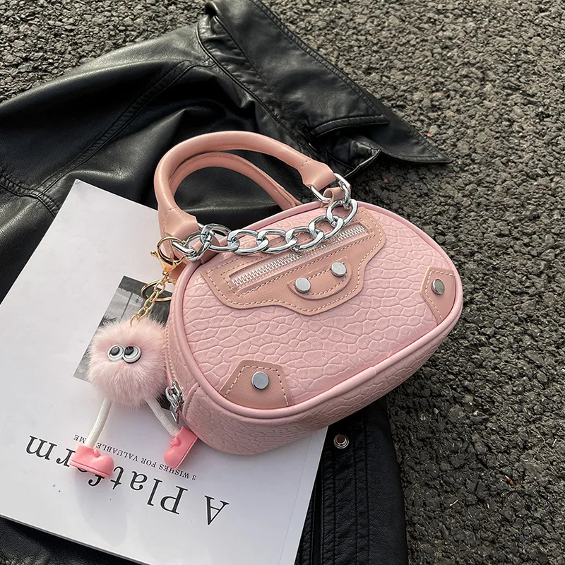 

High-grade sense of foreign style niche female 2023 new summer popular explosive cross-body carrying small round bag