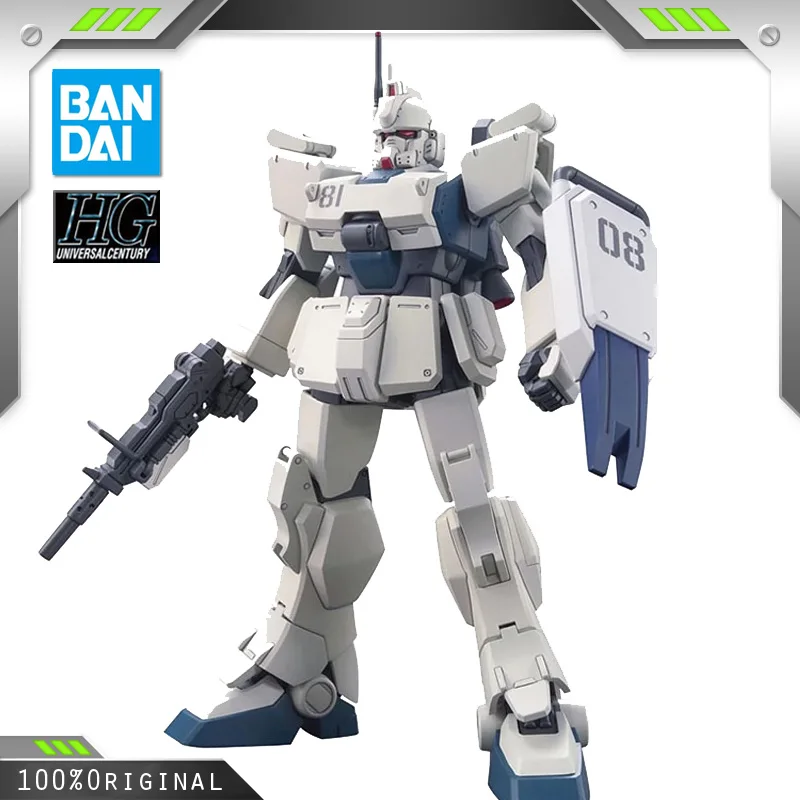

BANDAI Anime HGUC 155 1/144 RX-79[G] EZ-8 New Mobile Report Gundam Assembly Plastic Model Kit Action Toys Figures Gift