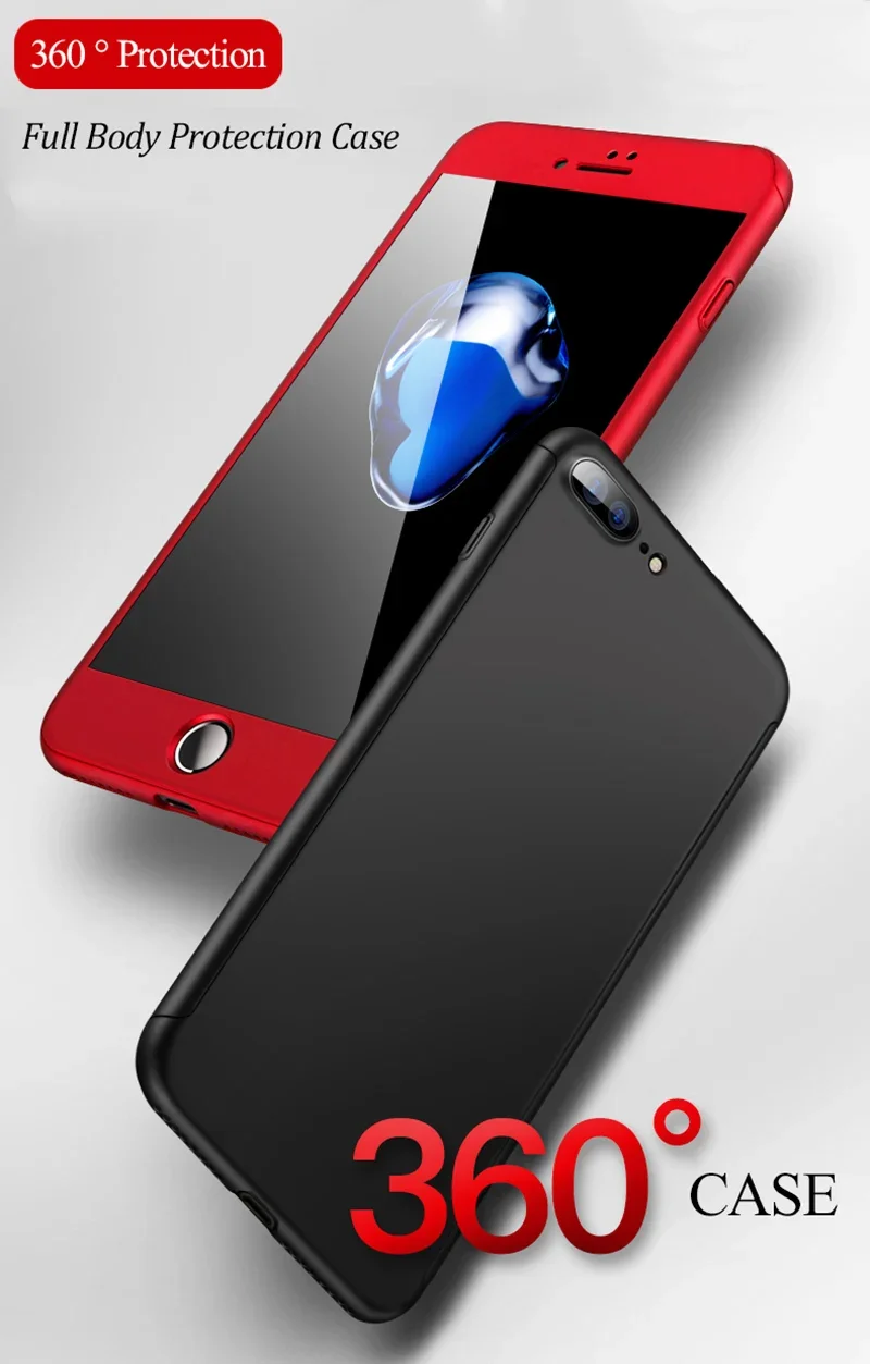 360 чехол для iPhone 13 12 11 Pro Max XR X XS 8 7 6 Plus 3 в 1 ...