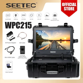SEETEC 휴대용 휴대 가능 디렉터 모니터, 고휘도 풀 HD 1920x1080 카메라, 사진 전문, 1000nit, WPC215, 21.5 인치