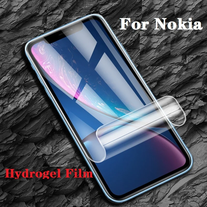 9H Full Cover Per Nokia 3 5 8 Pellicola Idrogel Per Nokia 7 Plus Pellicola Salvaschermo Per Nokia 6 2018