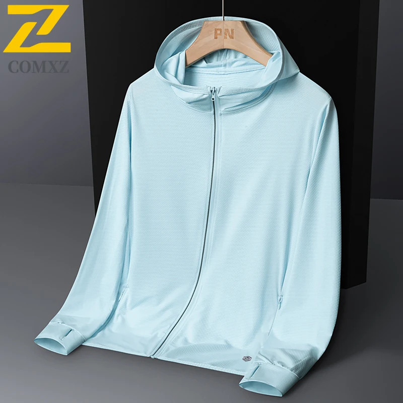 Summer UPF50+ Outdoor Skin Jacket High-Elastic Waterproof UV Protection Loose Fit for Hiking Camping Fishing sportswear 2025