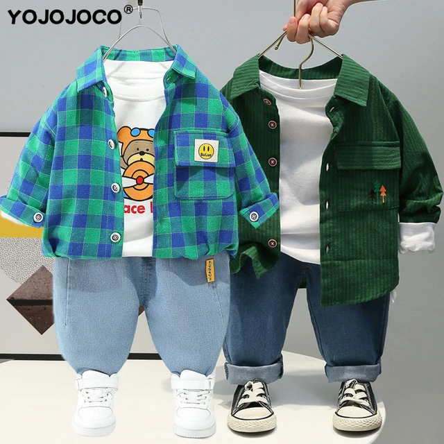 Boys' Spring and Autumn Dress Suit 2023 Children's Spring Dress Boys' Baby  Casual Jeans Two-piece Set - AliExpress