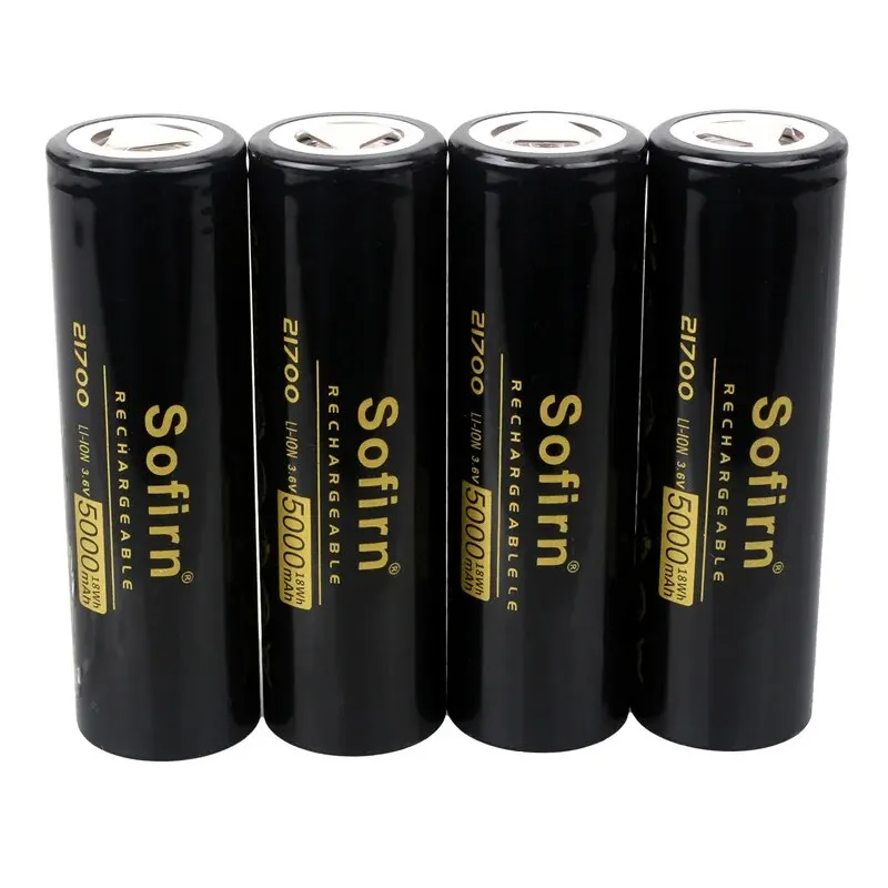 Sofirn ÷  21700, 5000mAh, 3.7V, 48A, 10C  HD , Ƭ  뷮
