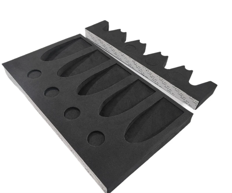 Light weights 5 slots EVA Foams Rifles Rack Wall Mount Rifles Holder Stand