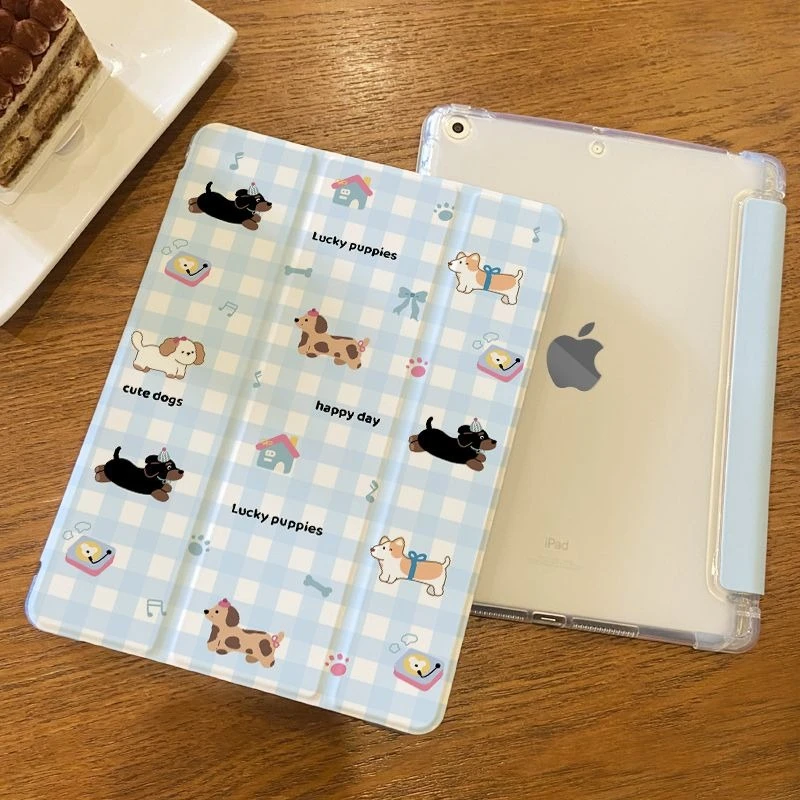 Cute Puppy Design Smart Cover Case
