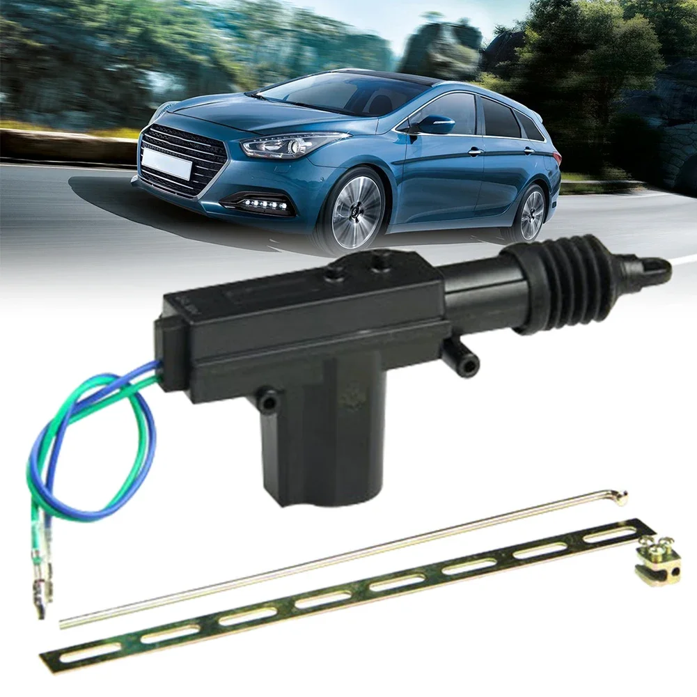 2/5 Wire Universal Car Electric Remote Central Door Lock Auto Lock Actuator 12V Heavy-Duty Locking System Single Gun Type Kit