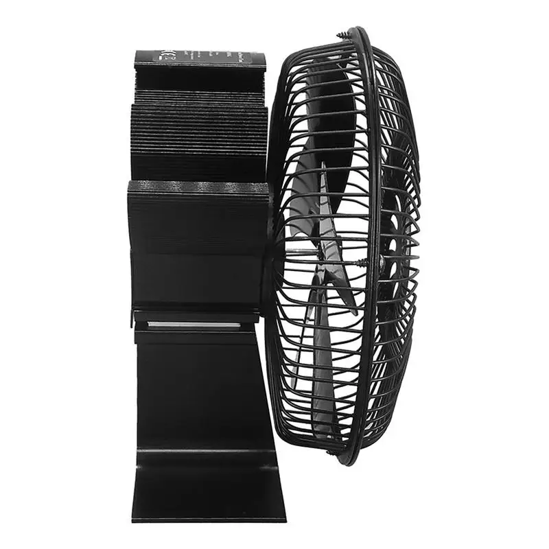 

Вентилятор для печи, работающий от тепловой энергии 5 лопастей, тепловой вентилятор для дровяной плиты, улучшенный дизайн, бесшумный тепловой вентилятор для дровяной плиты