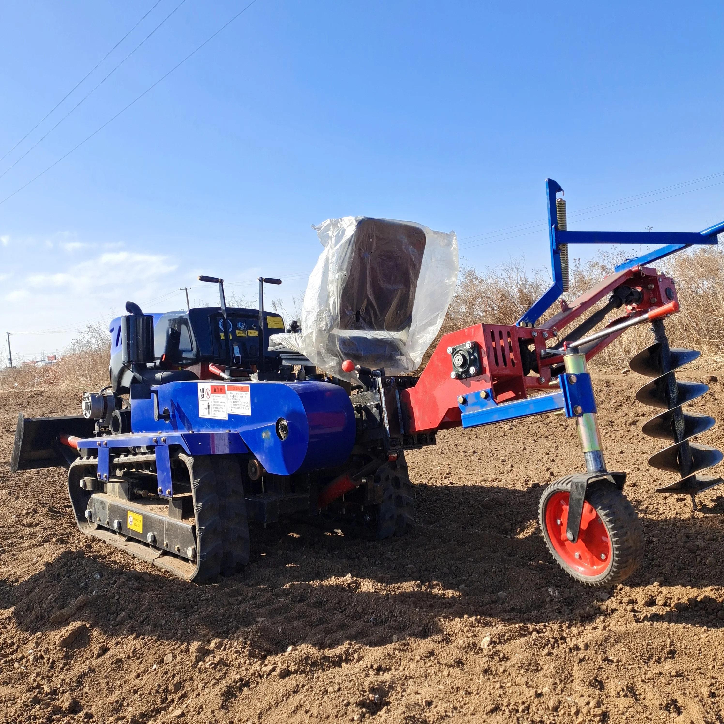 Machine à fraiser rotative 18 cv, outils et équipement agricoles