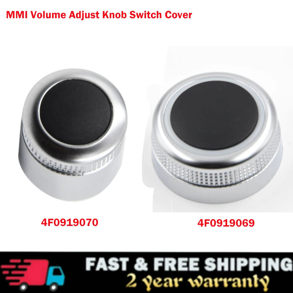 Multimedia Mmi Volume Manopola Pulsante Rotante Interruttore Impostazione Navigazione Menu Principale Interruttore Copertura Per Audi A6 C6 S6 Allroad