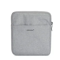 Universal E-Reader Protective Sleeve and Travel Pouch (Light Grey)