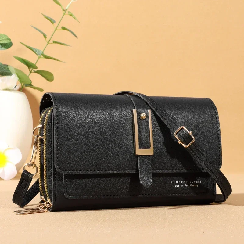 Shoulder Bag Roulens Small Crossbody Shoulder Bag For Women Cellphone Bags Card Holder Wallet Purse And Handbags