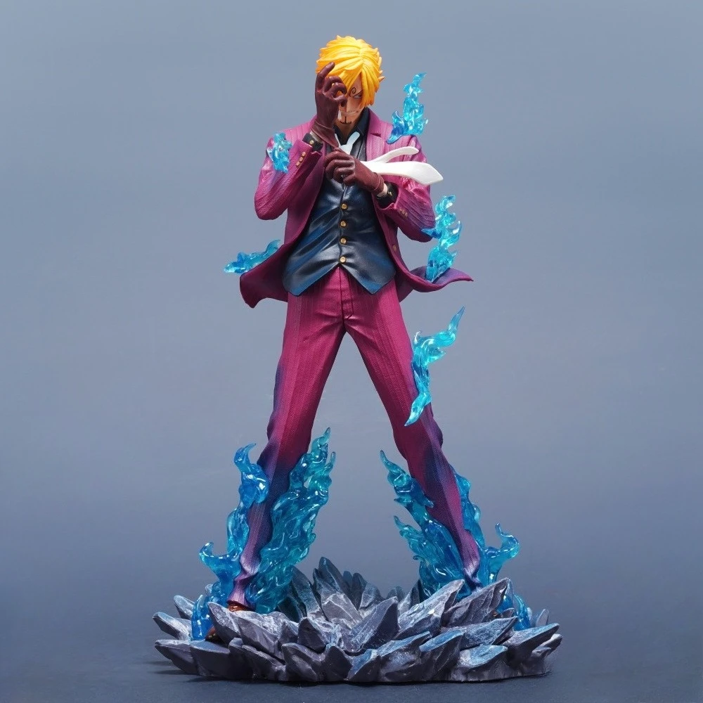 Figuras de acción de Sanji de una pieza de Anime de 25cm/9,8