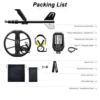 New Professional Metal Detector Waterproof Underground Gold Metal Detector S31 IP68 Long Range Gold Detector 6