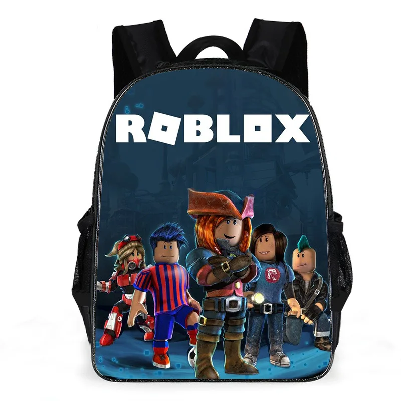 ROBLOX-Bolsa de desenho animado para crianças, mochila versátil de moda,  carregamento USB, presente de lona para meninos e meninas - AliExpress