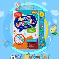 English Spanish Language Reading Book Multifunction Reading Machine Learning for Kid Early Education E-Book Teaching Toys Gifts 1