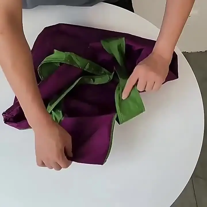 Foldable Eco-Friendly Shopping Bag, Portable Simple Tote Bag, Multi-Color Large Eco-Friendly Bag, Grocery Bag, Special Bag, Large Capacity Bag - 6