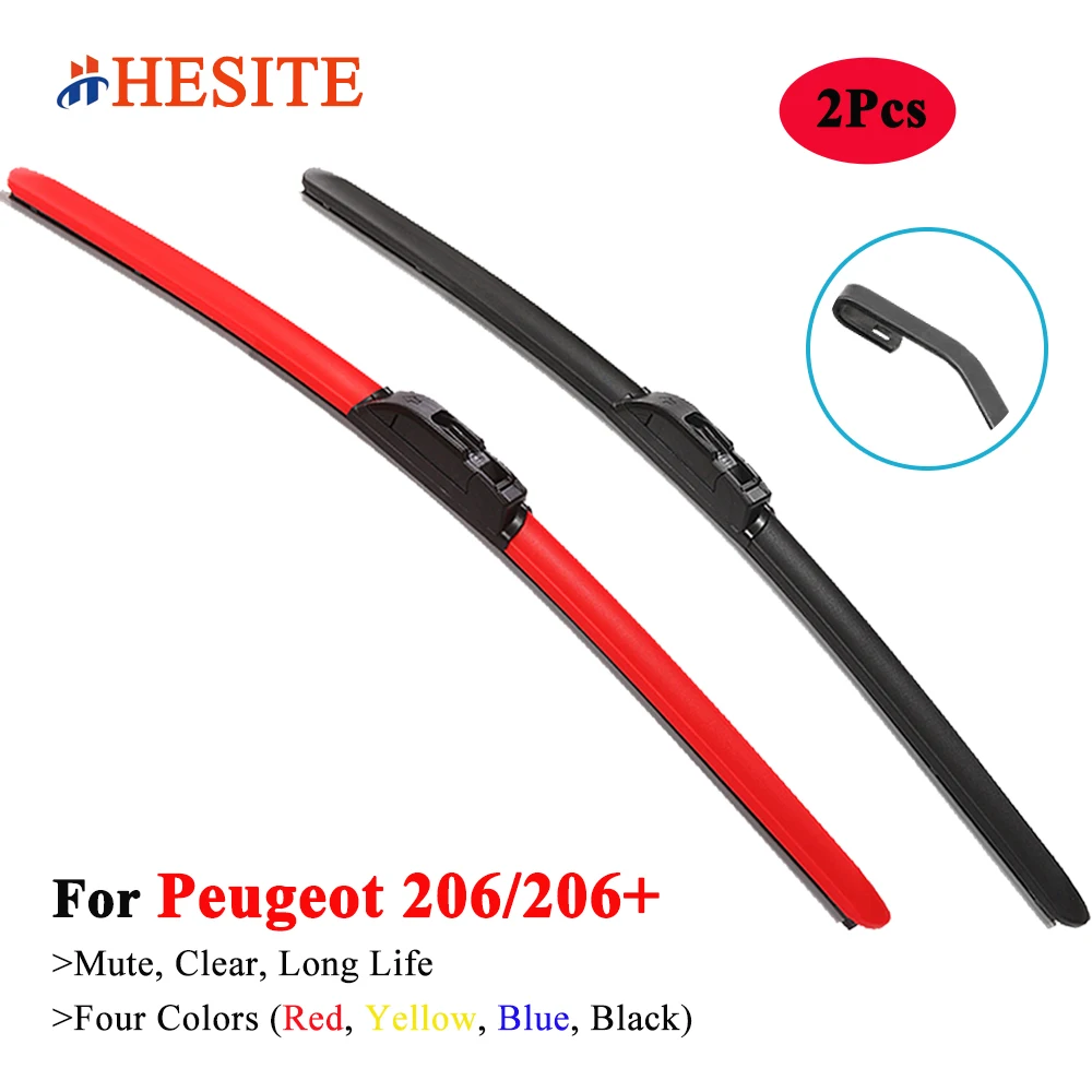 Hesite Colorful Car Wiper Blade For Peugeot 206 Cc Sw Hatchback 1998