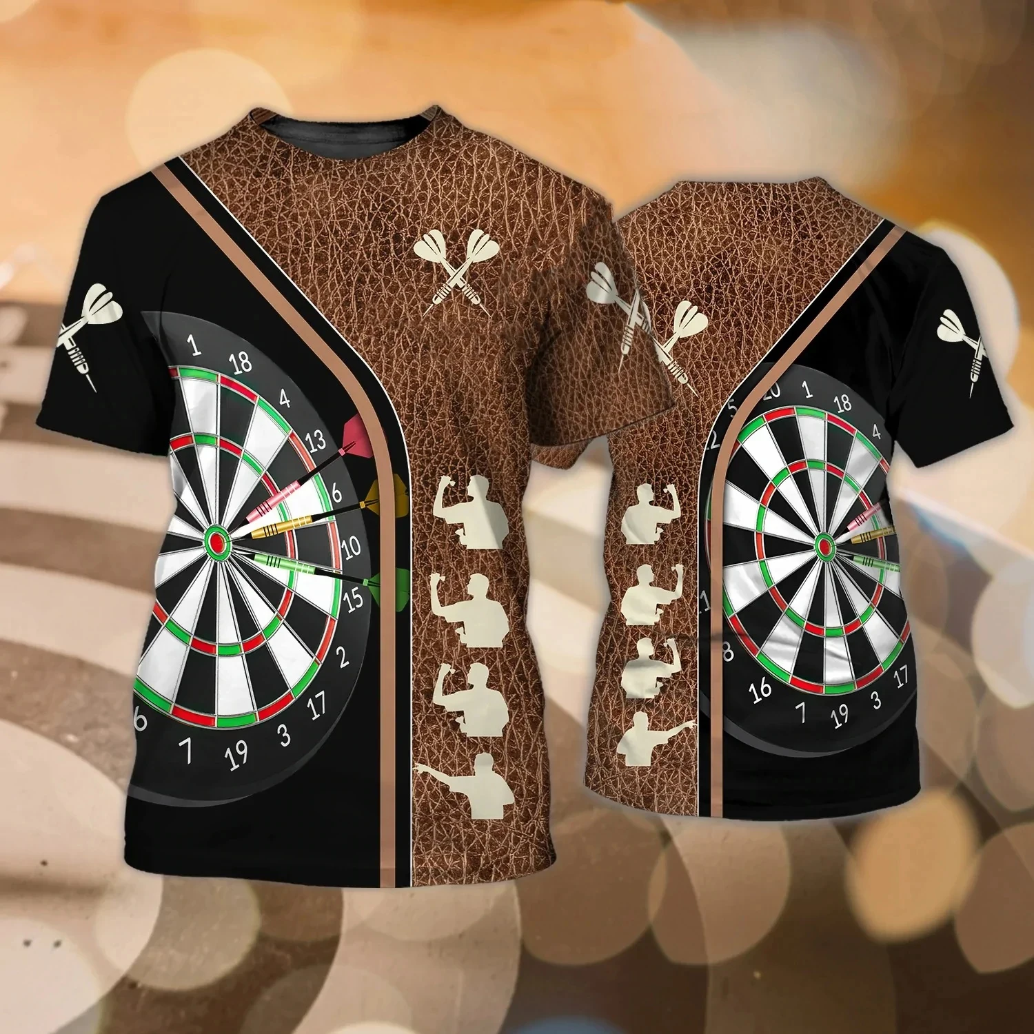 Summer T-Shirts Darts 3D Print T-Shirt Kids O-Neck T Shirt Fashion Casual Kawaii Boys Girls Children Harajuku Tees Tops Clothing 6