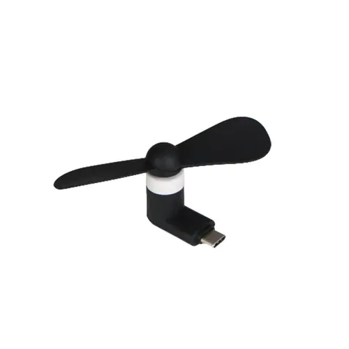 1PC Creative Mini Portable Micro USB Fan 5v 1w Mobile Phone USB Gadget Fan Tester For Type-C Type C Cell Phone Cooler Accessorie - Image 9