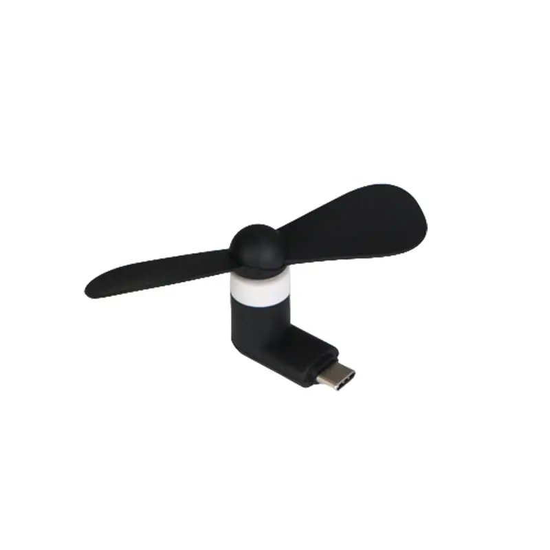 1PC Creative Mini Portable Micro USB Fan 5v 1w Mobile Phone USB Gadget Fan Tester For Type-C Type C Cell Phone Cooler Accessorie - Image 9