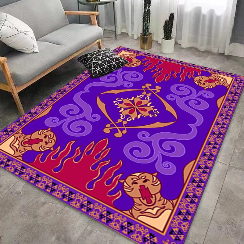 

Large Area Rugs Non-slip Bedroom Entrance Doormat Kitchen Hallway Mat Aladdin Carpets for Living Room Home Decoration Sofa Table