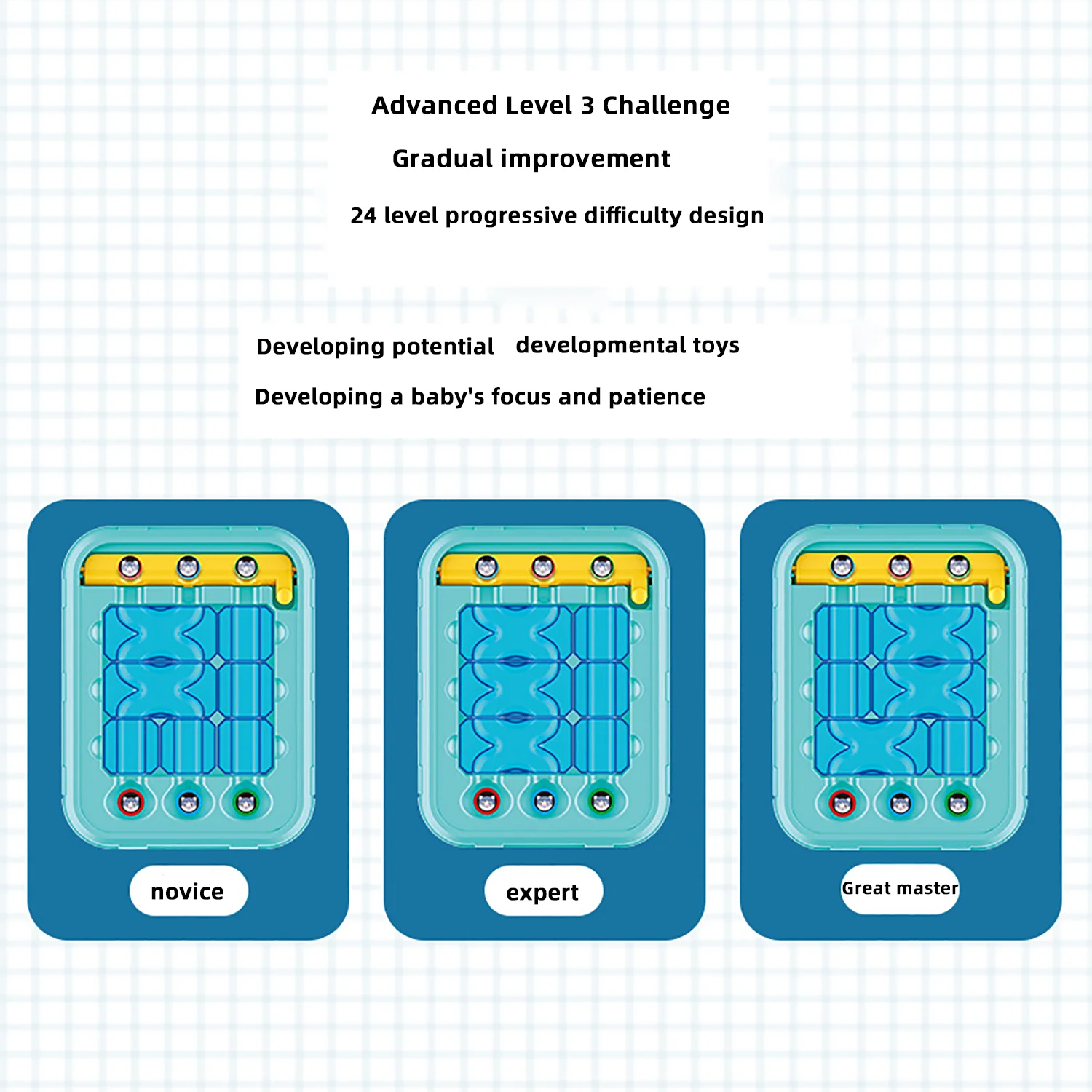Ball maze brain burning tabletop game, logical thinking challenge, brain power, parent-child interaction, children's toys 4