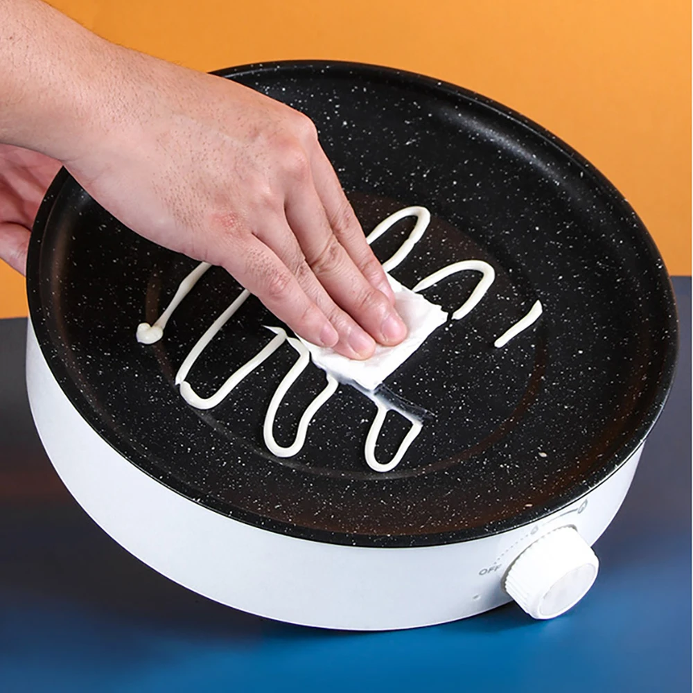 Electric Frying Pan 220V Electric Frying Pan Non Stick Pan Outdoors Grill Fry Baking Roast Cooker Steak Barbecue Cooking Kitchen Tool