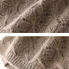100% Merio Wool Fashion Beanies for Women Autumn Winter Fashion Hollow Out Soft Warm Wollen Skullies Cap Luxury Cashmere Bonnet 5
