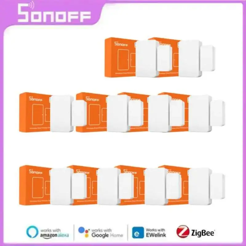 Sonoff Snzb-04 Zigbee Smart Door Window Sensor Mini Door Alarm Sensor Funziona Con Sonoff Zigbee Bridge Per La Sicurezza Domestica