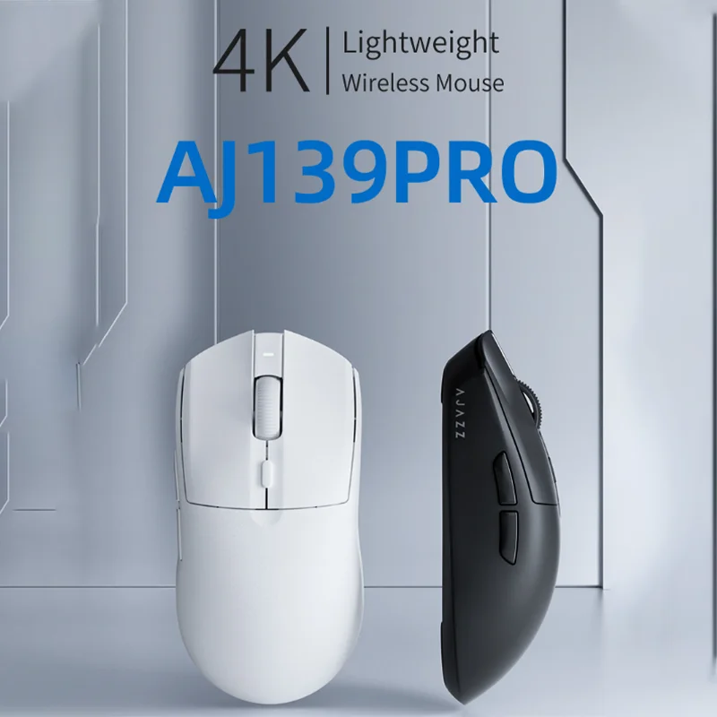 

Беспроводная мышь Ajazz 4k Aj139pro, легкая программируемая игровая мышь с приемником, для подключения двух моделей, офисные принадлежности