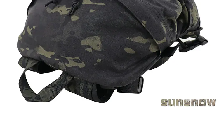 Taktischer Rucksack mit Schnellverschluss, oberes Erweiterungspaket, obere Tasche, multifunktionales Erweiterungspaket, Tarnrucksack – Detail 9