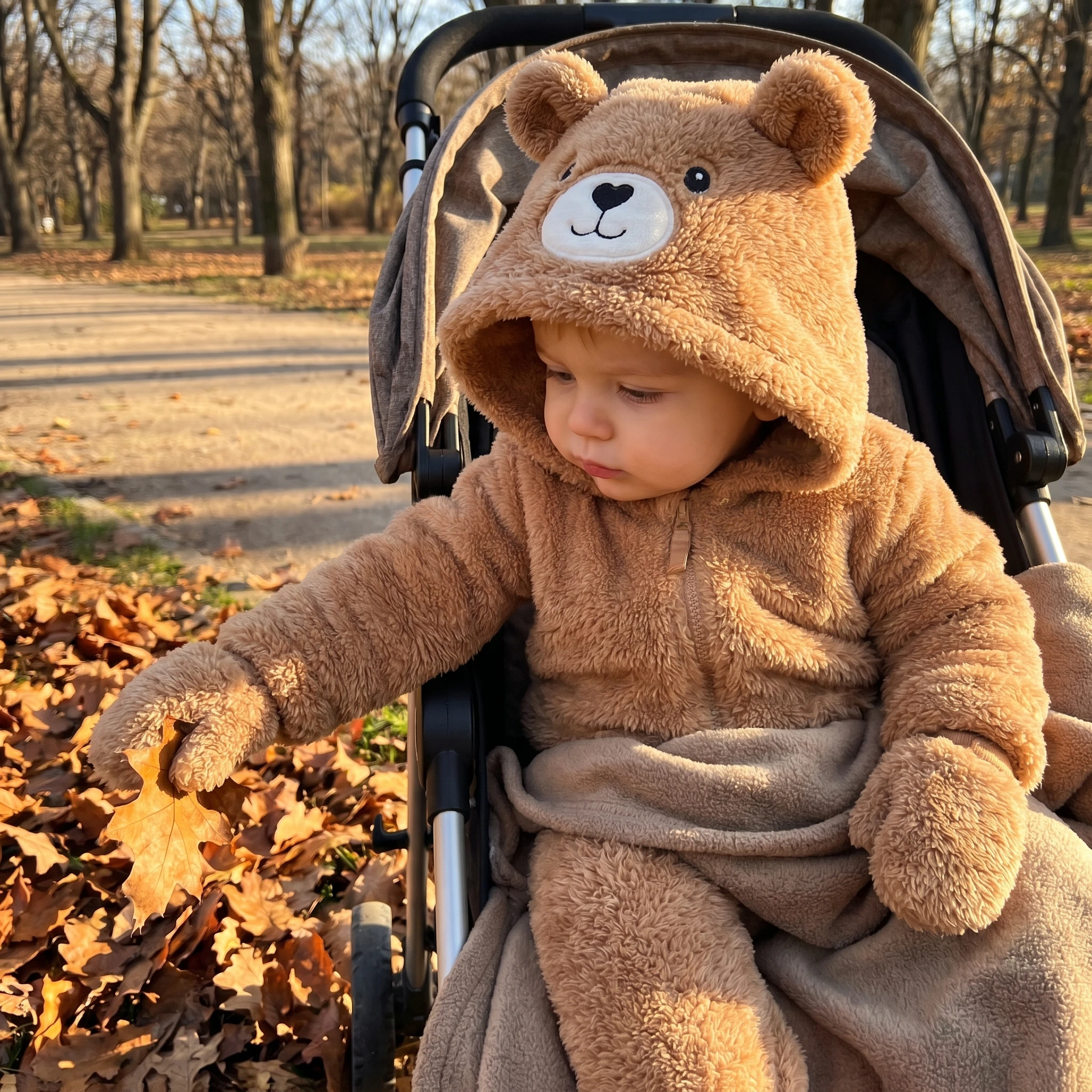 Cozy Baby Fleece Jumpsuit Cartoon Animal Hooded Romper Warm Winter Clothes For Newborn Boys And Girls 1