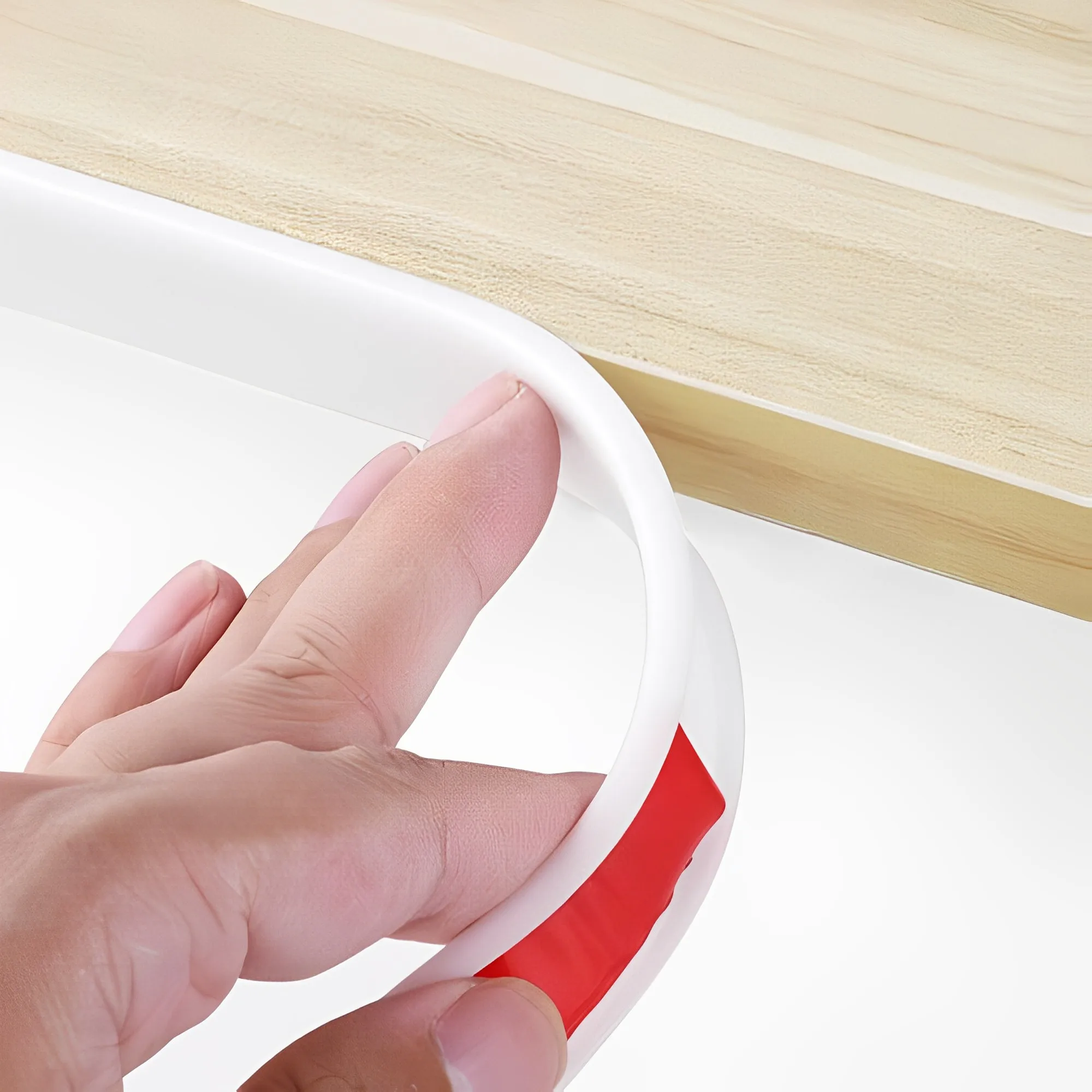 Edge Banding Strip U-Shape Self Adhesive Edging Protector TPE Veneer Corner Edge Safety Guards for Furniture 5M