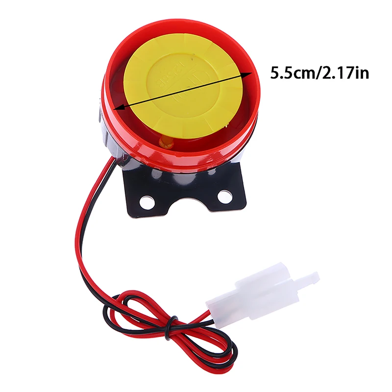 Motorcycle Electric Horn Car Horn Universal 12V Car Motorcycle Horn Durable Truck Air Raid Siren Alarm for Electric Vehicle Motorbike