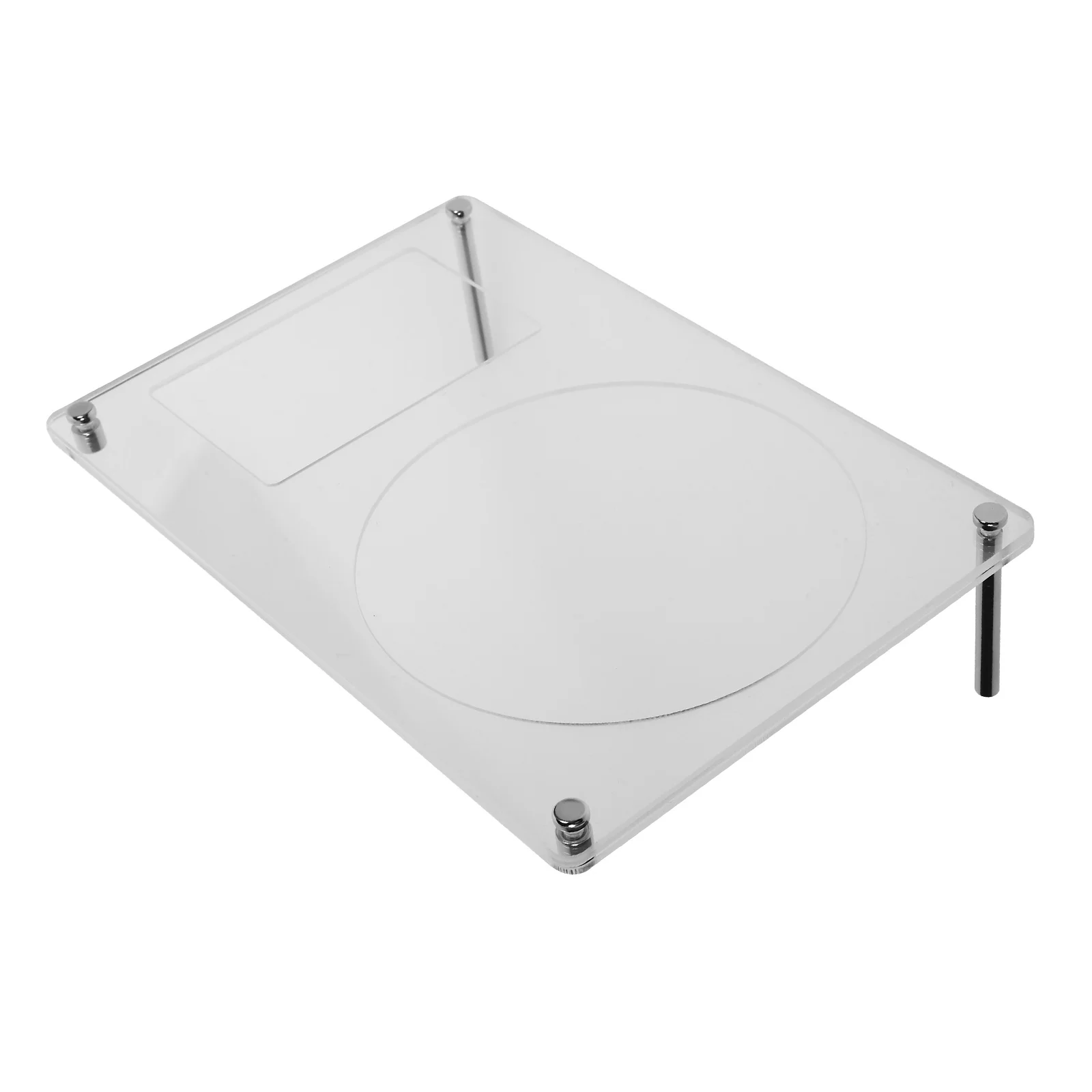 

Record Display Rack Acrylic CD Stand Racks Album Show CDs Bedroom Holder Exquisite Card Vintage Painting