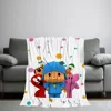 Cartoon P-PocoyoS Printed Comfortable And Soft Sofa Living Room Bedroom Plush Blanket Suitable For Home Travel And Gifts 2