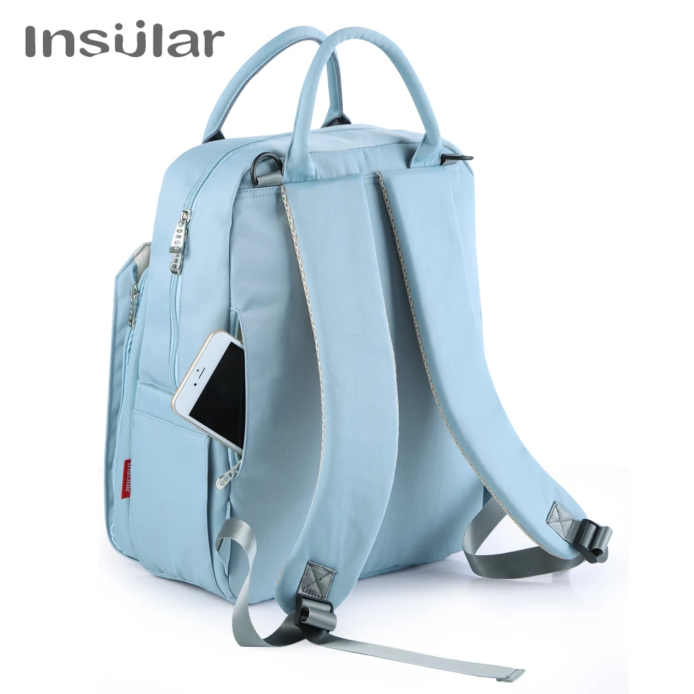 New Baby Diaper Bag Backpack Multifunctional Waterproof Maternity Nappy Bags Mommy Travel Backpack Stroller Bag Baby Nappy Cares 4