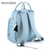 New Baby Diaper Bag Backpack Multifunctional Waterproof Maternity Nappy Bags Mommy Travel Backpack Stroller Bag Baby Nappy Cares 4