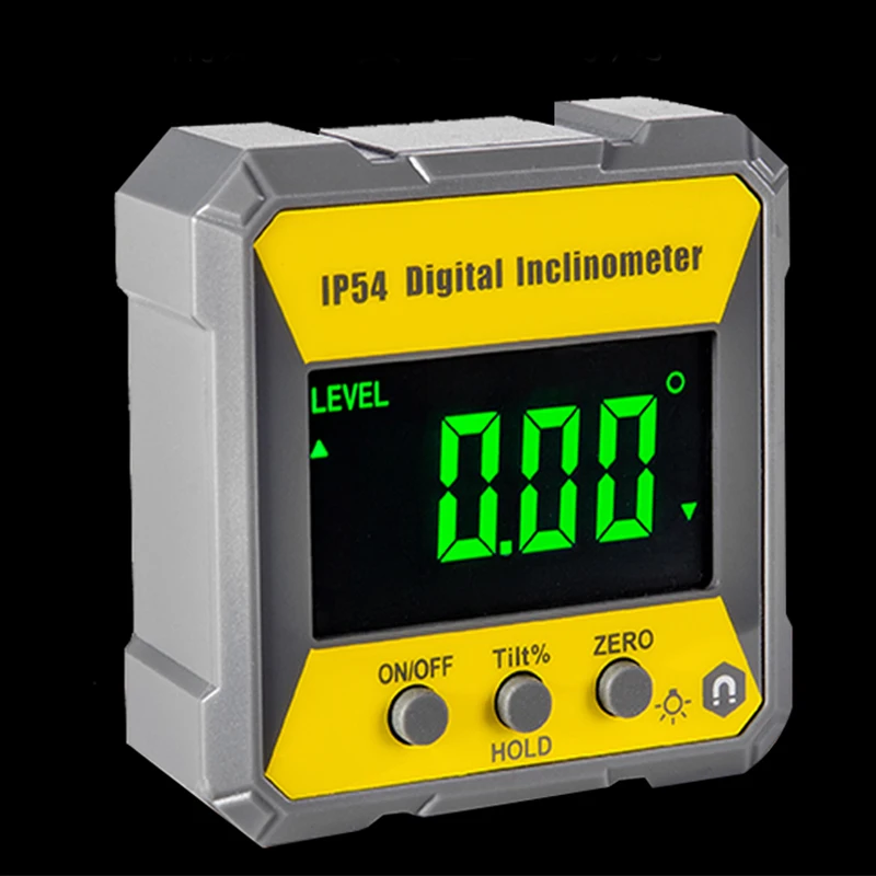 Digital Level Angle Gauge 360&deg; Mini Measuring Digital Inclinometer With Magnetic Base Electronic Universal Bevel Protractor digital angle protractor,level gauge,digital angle meter,digital inclinometer,digital level