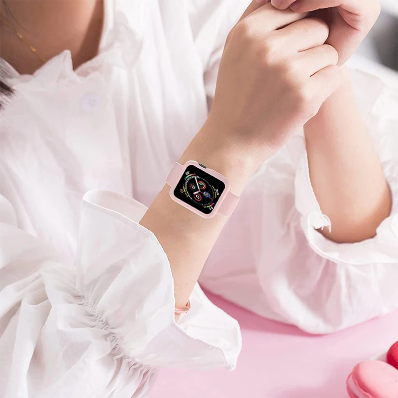 Durable Silicone Apple Watch Bumper Protector Cover - All Sizes