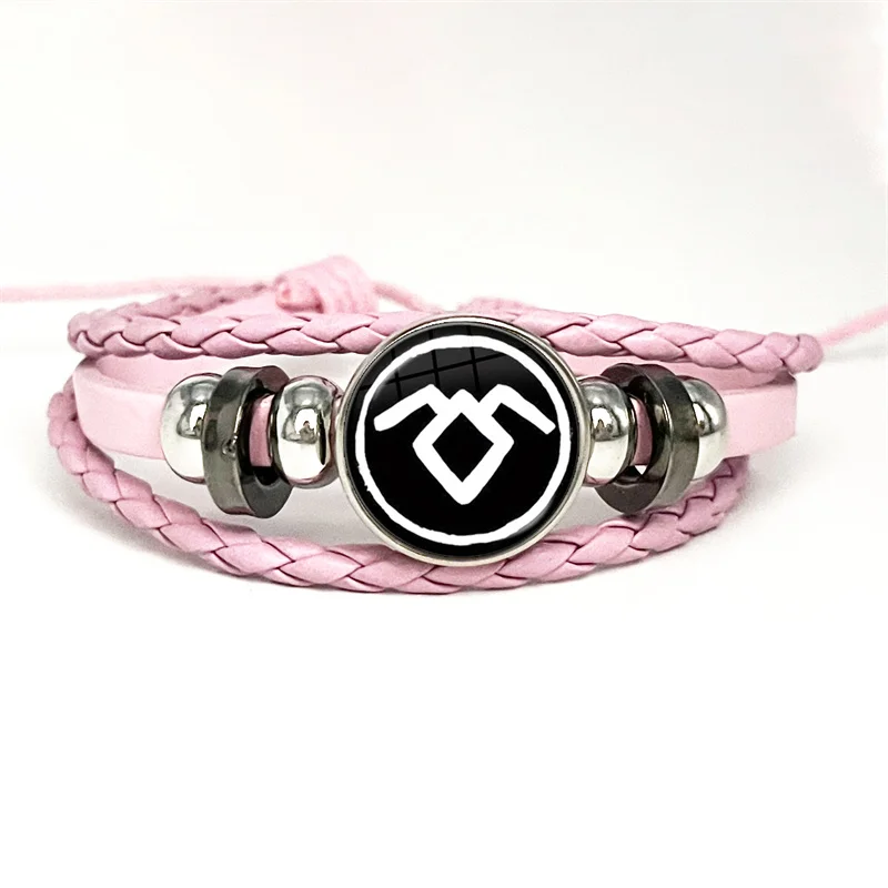 2024 New Arrival Twin Peaks Collar David Lynch Movie Bracelets Art Multilayer Braided Bracelets Handmade Jewelry Gift 5