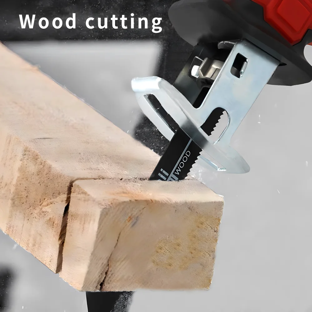 Milwaukee Cordless Electric Reciprocating Saw Household Small Handheld Logging Horse Knife Saw Outdoor Cutting Electric Saw 4