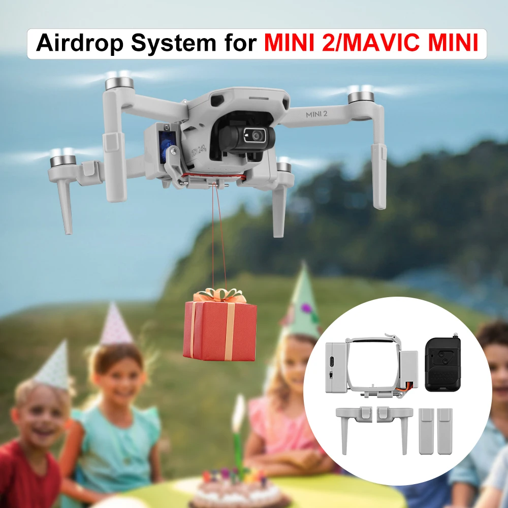 

Дрон для DJI Mavic Mini 2/Mini SE, система воздушной капельки, рыболовная приманка, обручальное кольцо, подарок, бросок, жизнь