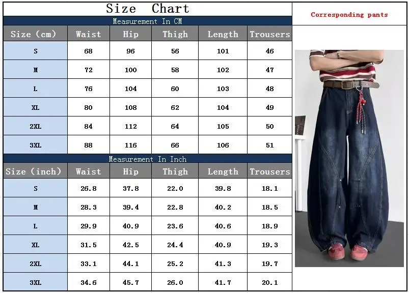 2026 Japanischer Y2K-Stil Nieten-Patchwork Dunkelblaue Baggy New Jeans Hosen für Herren Kleidung Weite Bein Denim-Hosen Pantalon Hombre – Detail 3