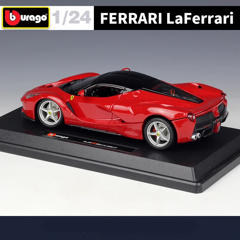 Bburago 1:24 Ferrari LaFerrari Alloy Sports Car Model Diecasts
